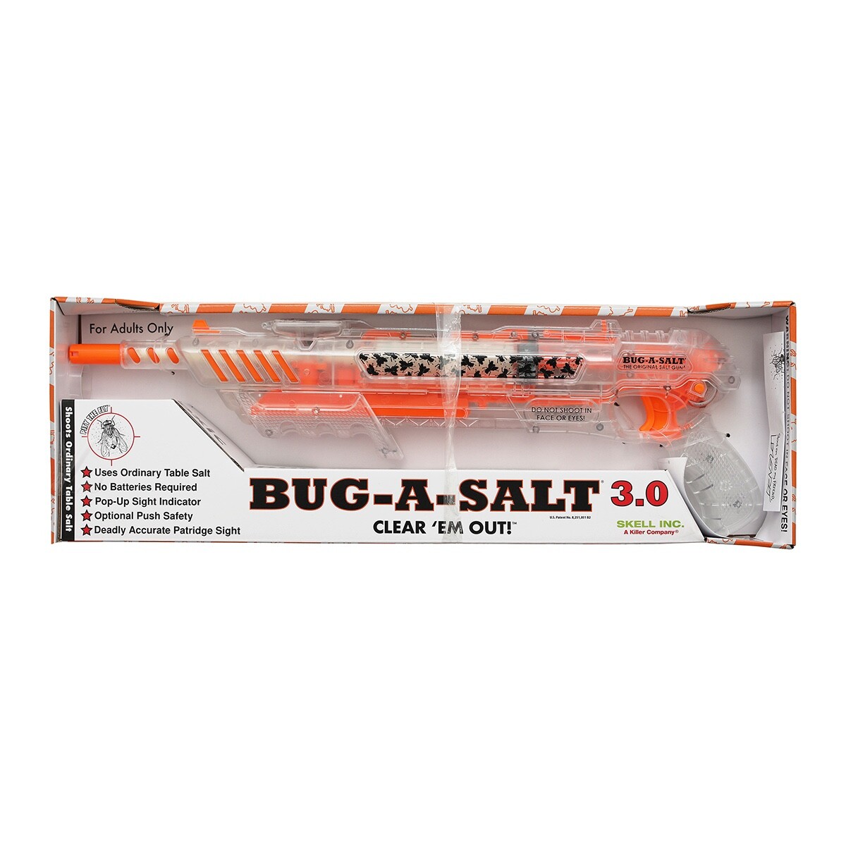 REFURBISHED LIMITED EDITION BUG-A-SALT CLEAR ‘EM OUT 3.0
