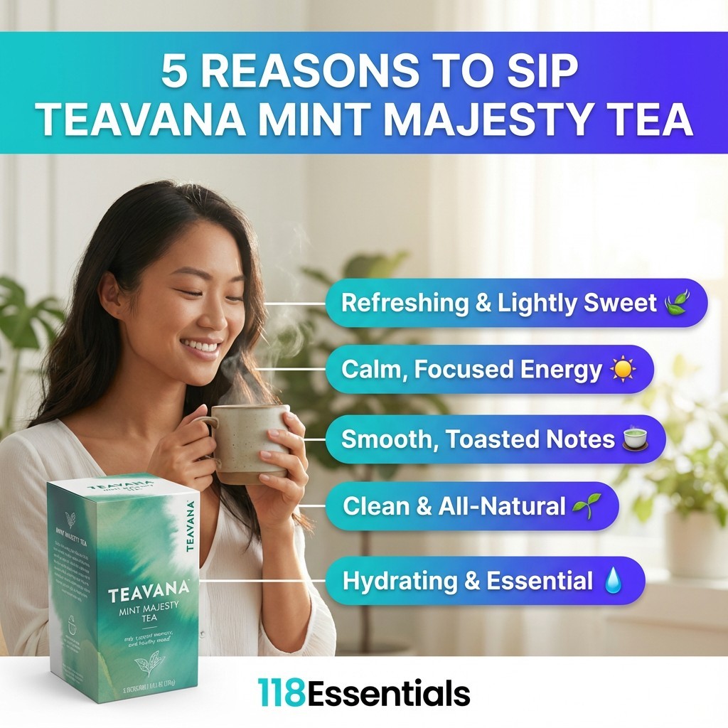 Starbucks Teavana Tea Mint Majesty , Pack Of 30 Sachets (1 month supply)