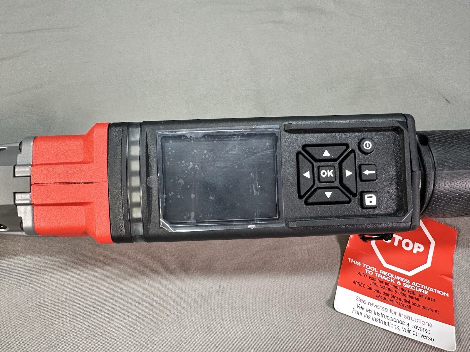 Milwaukee 2465-22 2465-20 M12 Digital Torque Wrench 3/8″ in Case w/ 2 Batteries