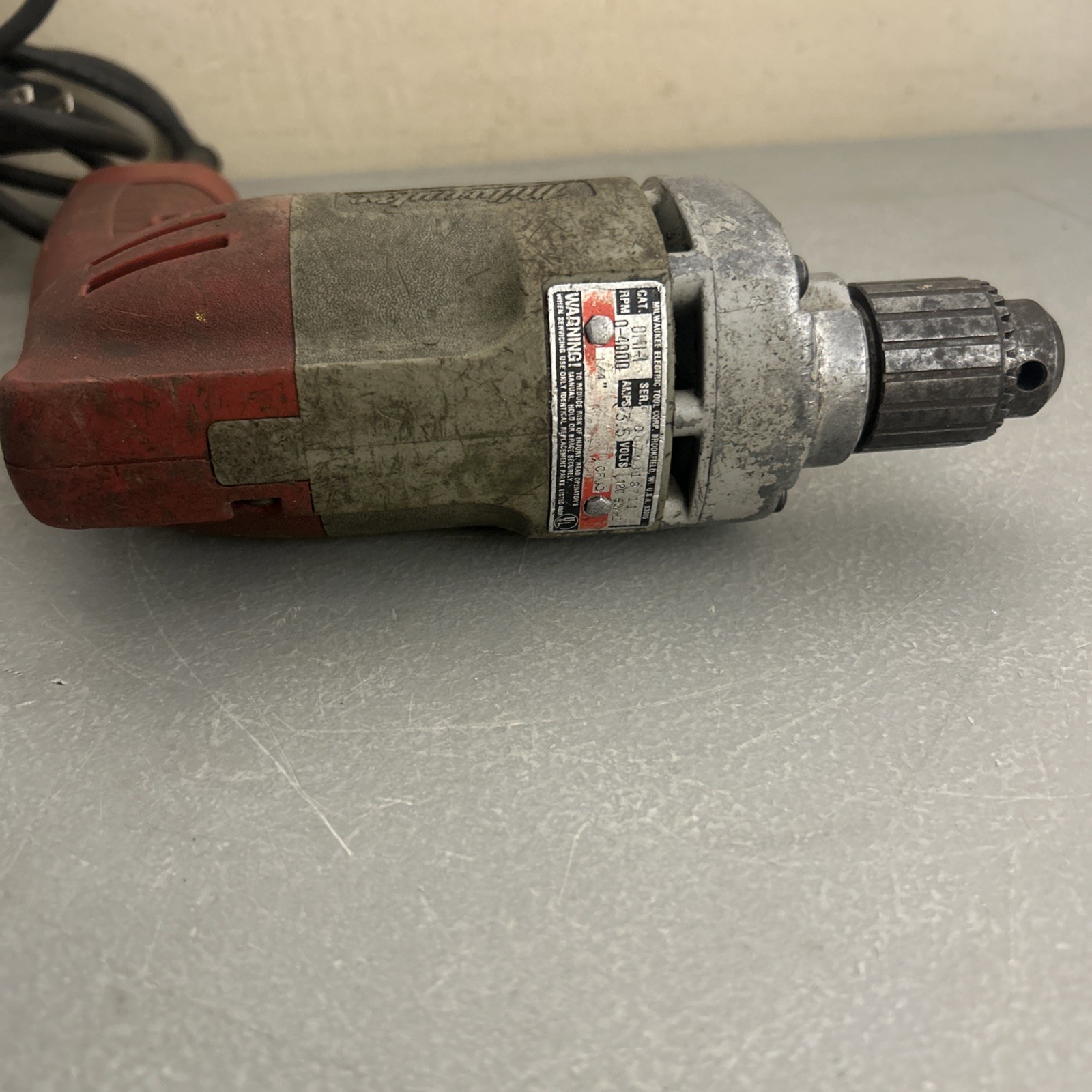 Milwaukee 0141-1 Magnum High Speed Hole Shooter Drill Driver 1/4” 4000rpm No Key