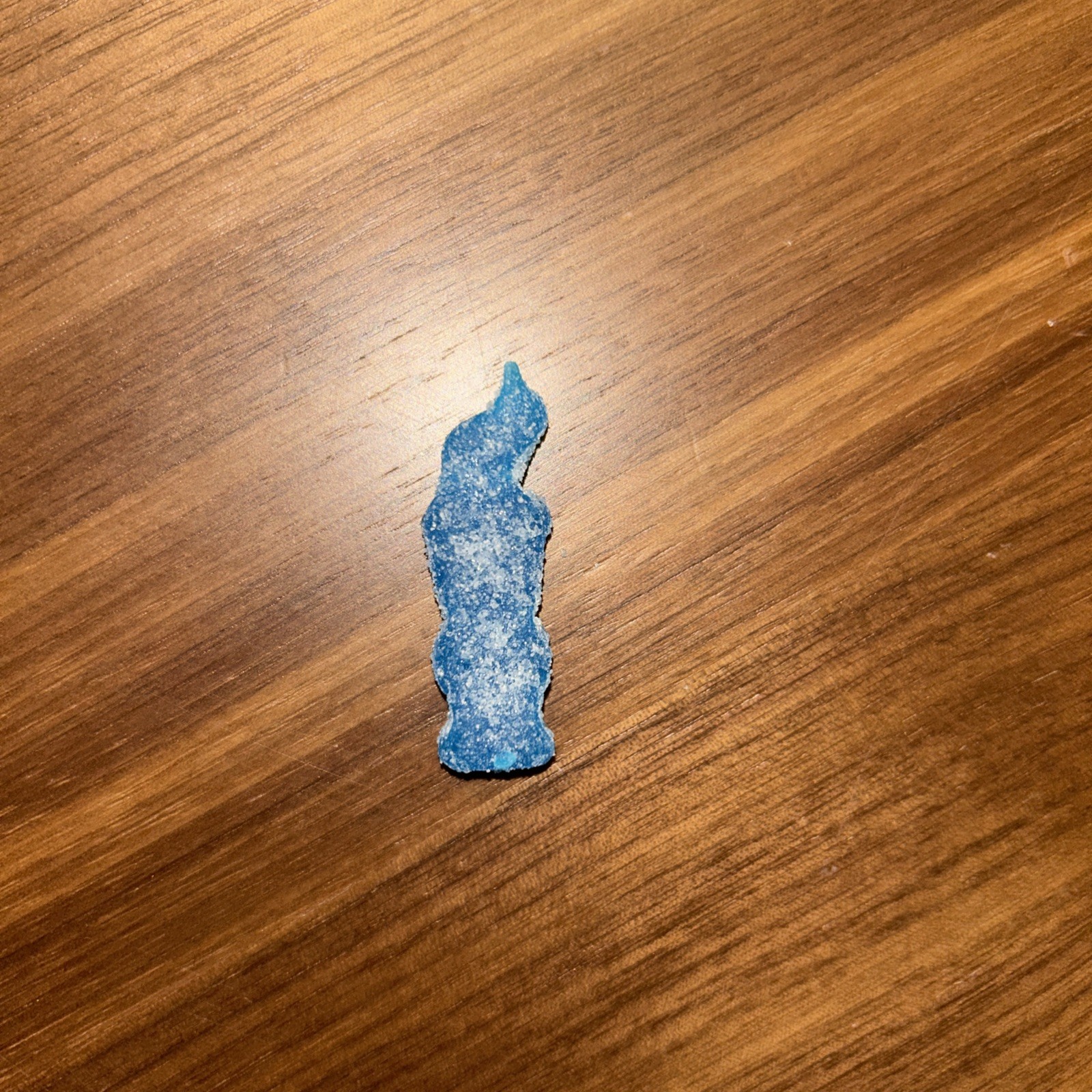 Rare Manufacture Error Sour Patch Kids Blue with “Elvis” style hair! (UNIQUE)
