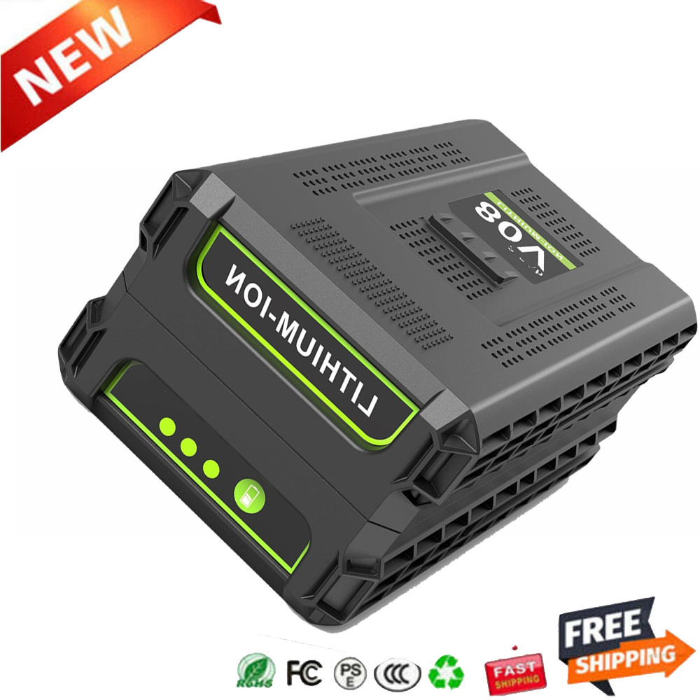 FOR Greenworks 80V Lithium Ion 5.0Ah Rechargeable Li-ion Battery BAB727 GBA80200