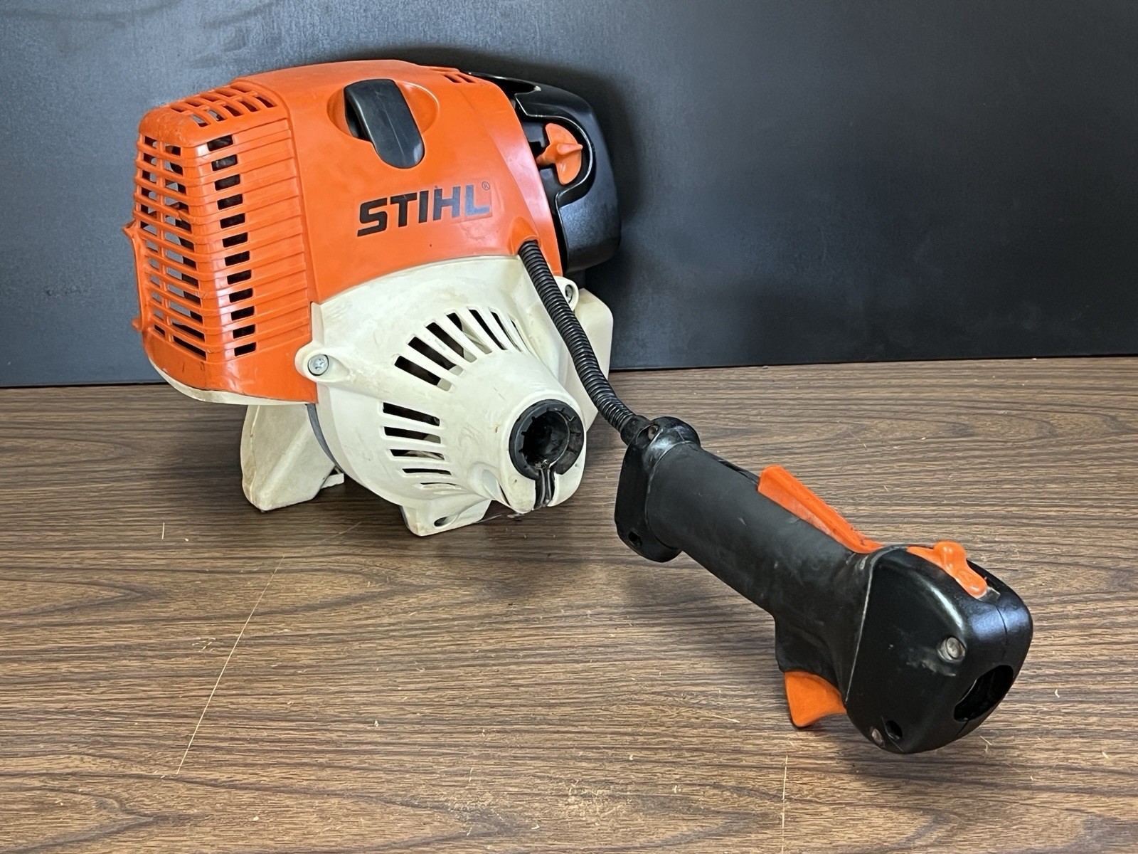 STIHL FS100RX Trimmer Engine Head For Parts / 31cc Project Read Note Valve/Cam🔧