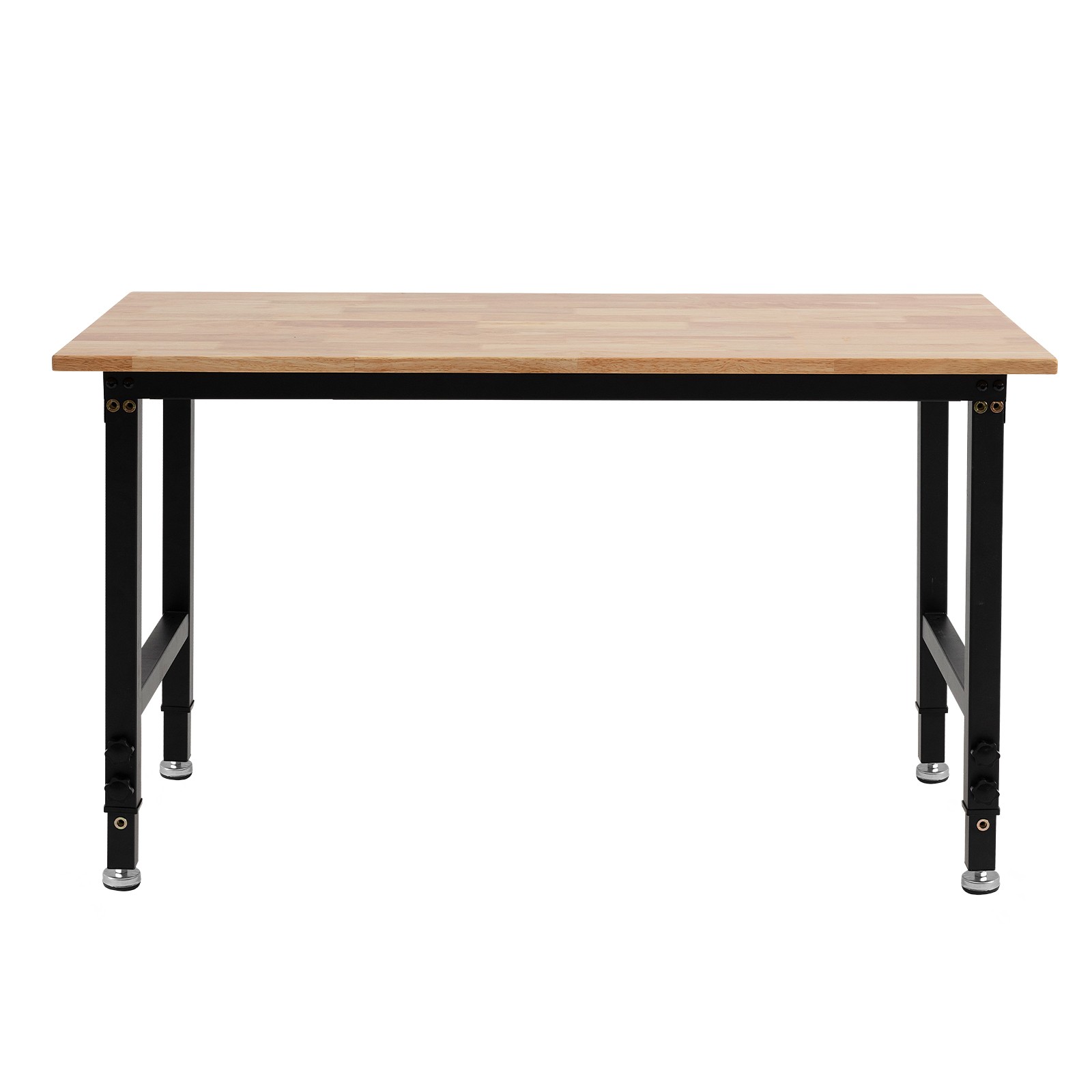 Uimoso 48 x 24 in Adjustable Workbench with 1500 lbs Capacity and Oak Wood Top