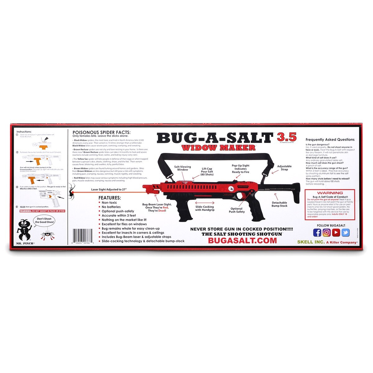 REFURBISHED BUG-A-SALT Widow Maker 3.5