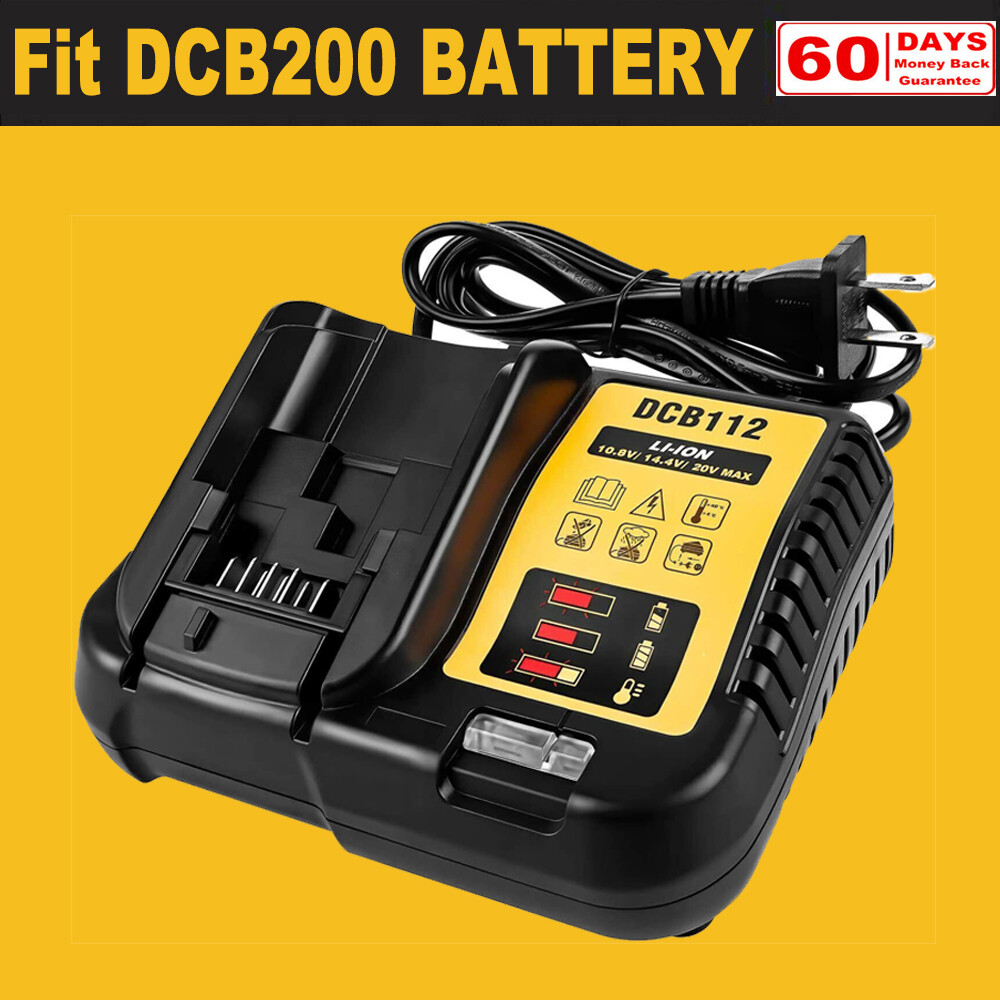 FOR Dewalt DCB112 12V-20V MAX Lithium Battery Charger ,For Drill, Saw 20 volt