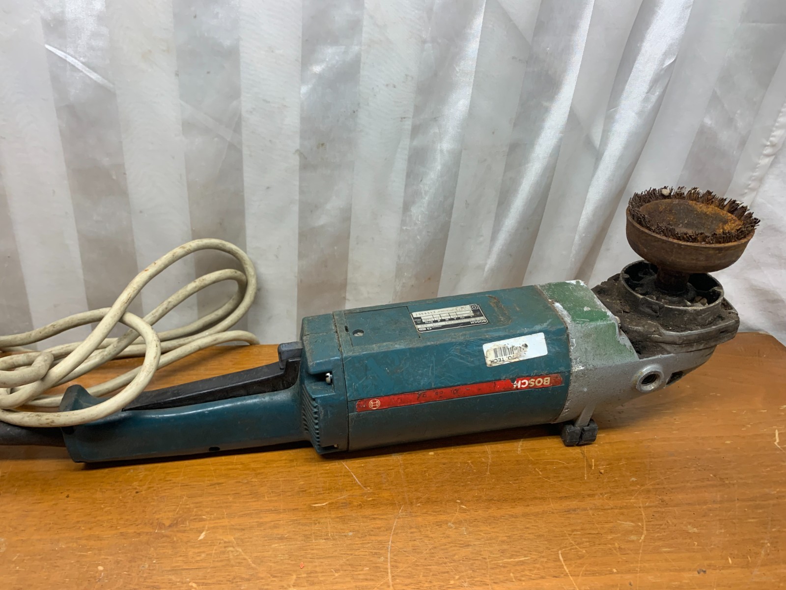 Bosch 0601321439 Vintage 7″ Angle Sander Grinder 8000 Rpm 15 Amp Germany WORKS