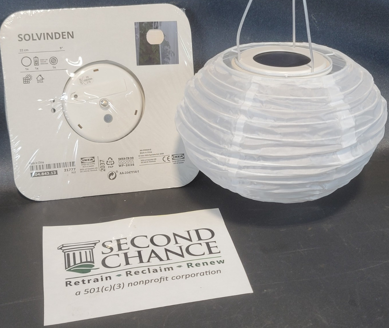Solar Lights Solvinden Outdoor/Indoor 9″ 22cm (Set of 2)