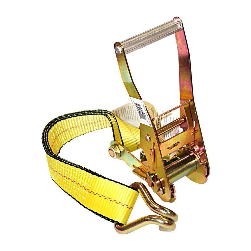 2 In. X 27 Ft. Heavy-Duty Ratchet Tie-Down Trailer Strap (10,000 Lbs.)