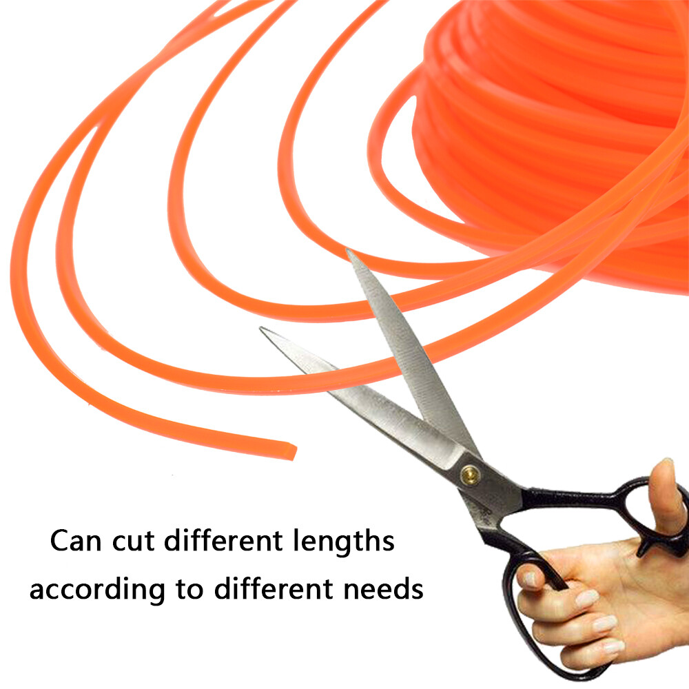 Trimmer Line 5lb .095 Square String Spool Commercial Grade 1850ft Fit Echo Stihl