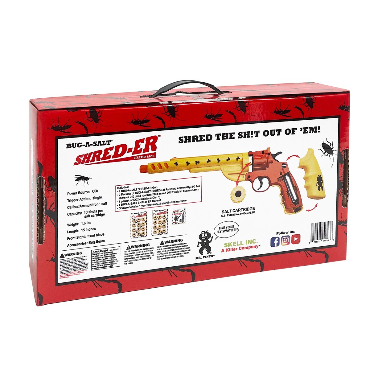 BUG-A-SALT SHRED-ER STARTER KIT