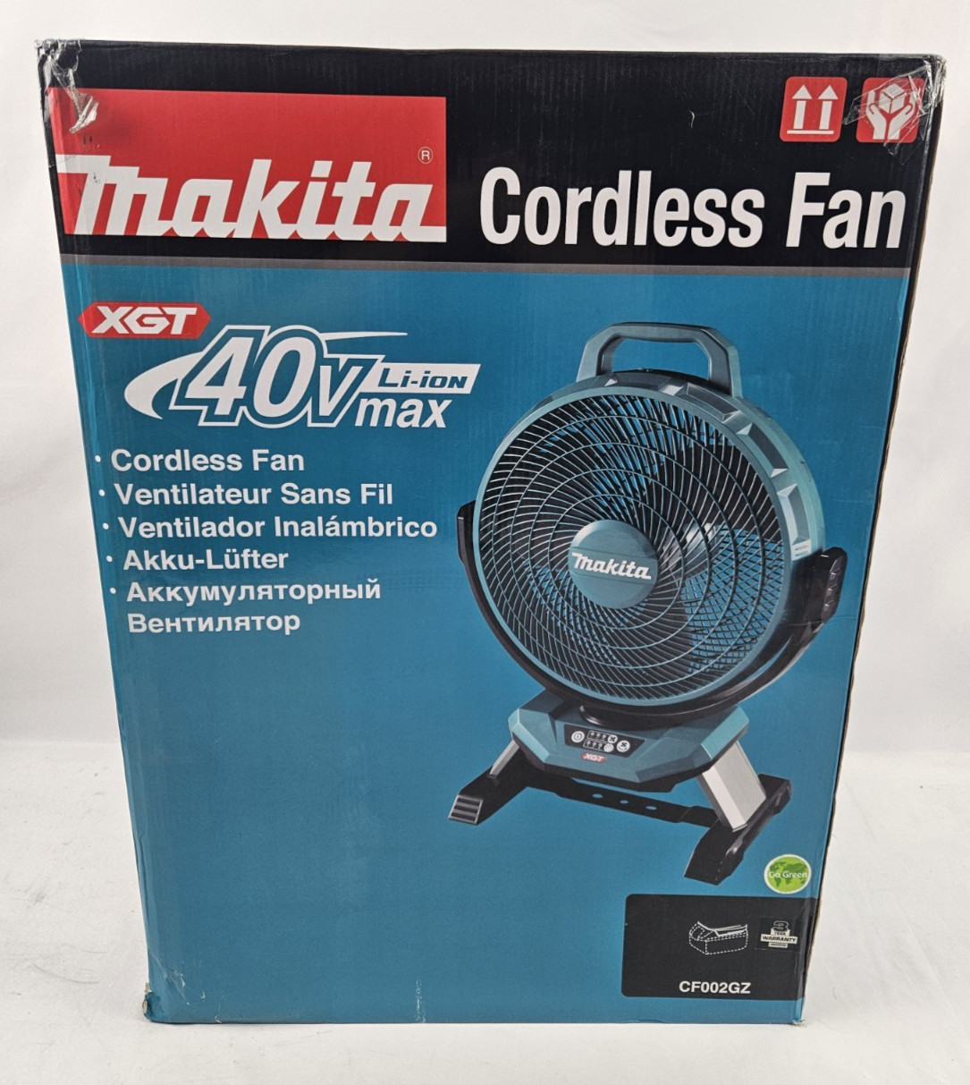 Makita XGT 40V Cordless 13″ Fan Bare Tool CF002GZ