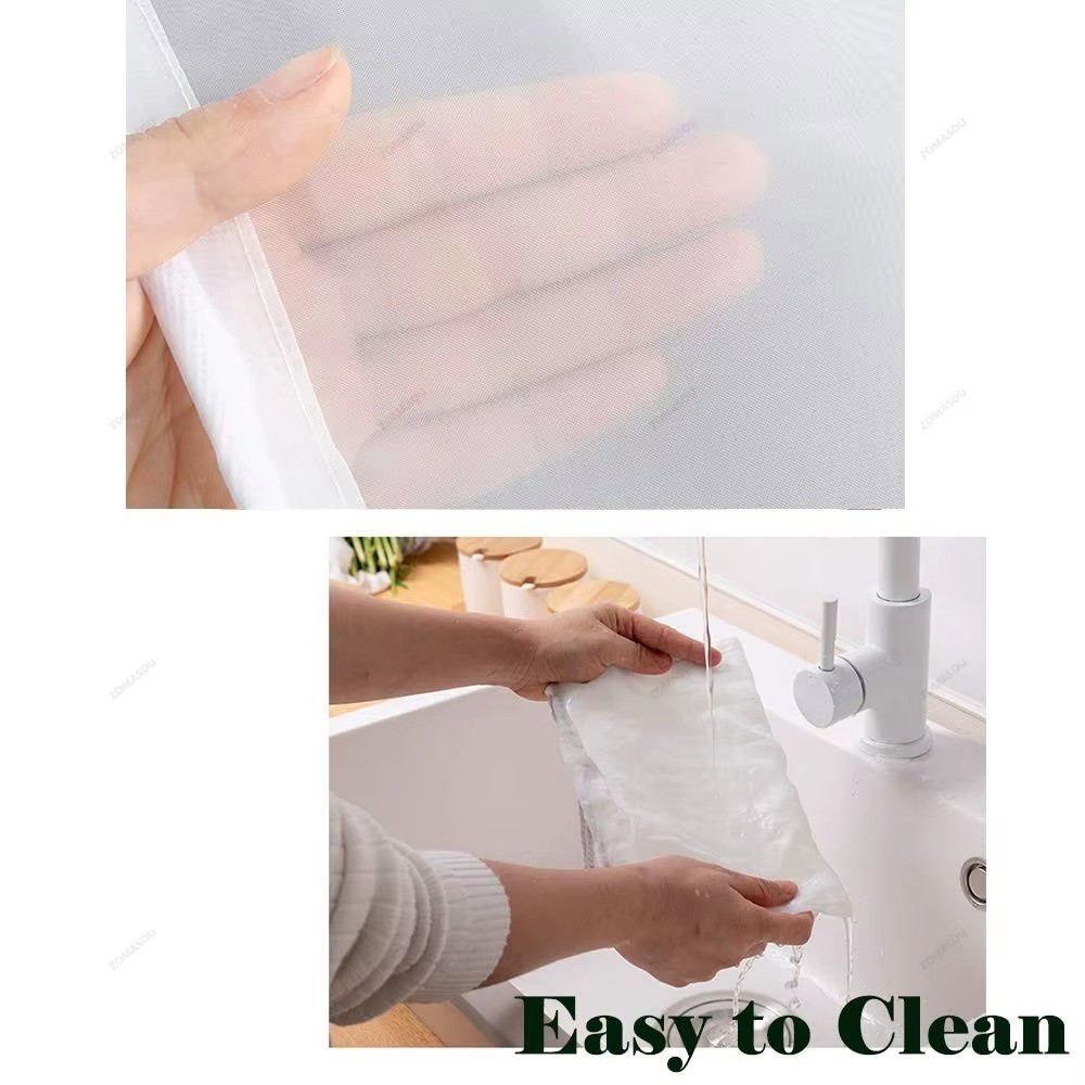 Fine Mesh Fabric Strainer Filter Bag Nut Milk Reusable Bag Cheese Cloth Kitchen