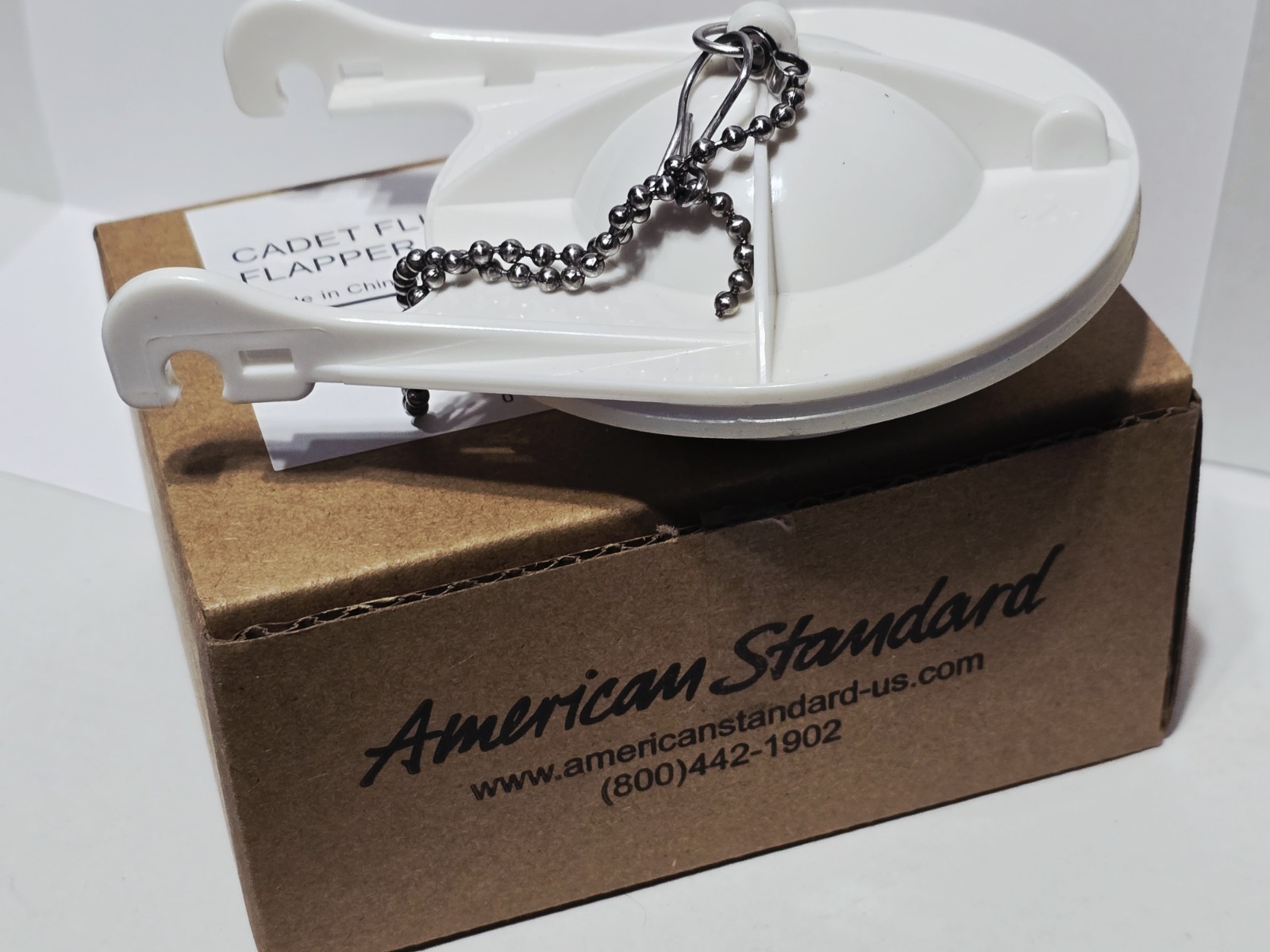 OEM American Standard 738920-0070A Flapper, Cadet 3, White – NEW