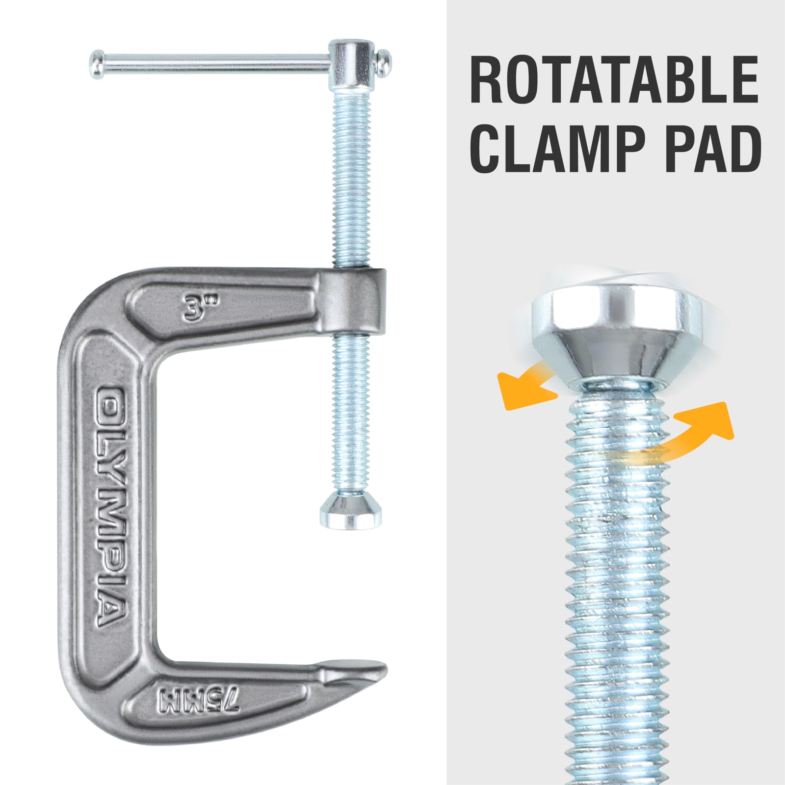 Cclamp 38130 3″ X