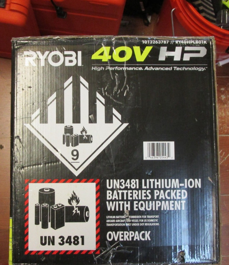 Ryobi 40V HP Brushless Blower Kit