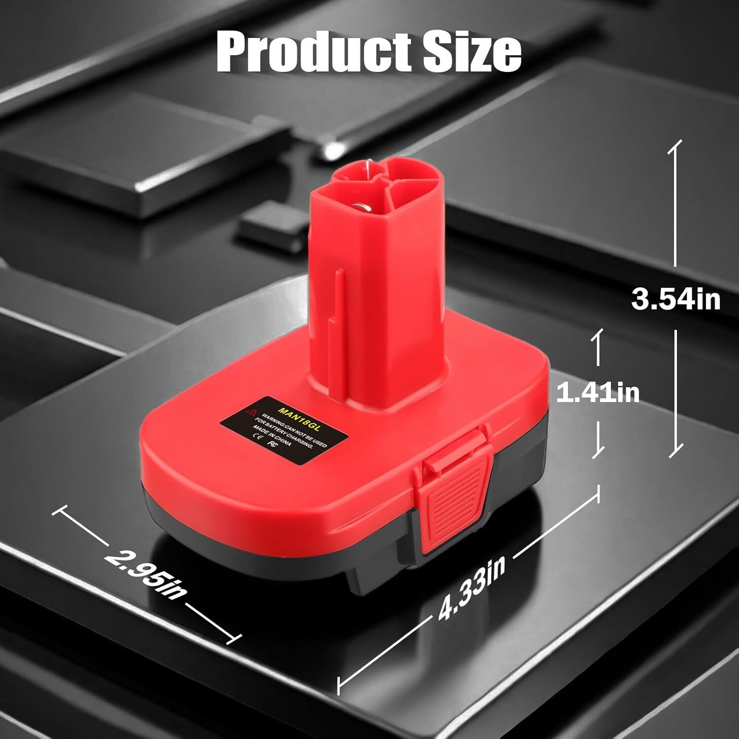 Adapter for Craftsman 19.2v Tool for Craftsman 20V Battery to 19.2V Drill