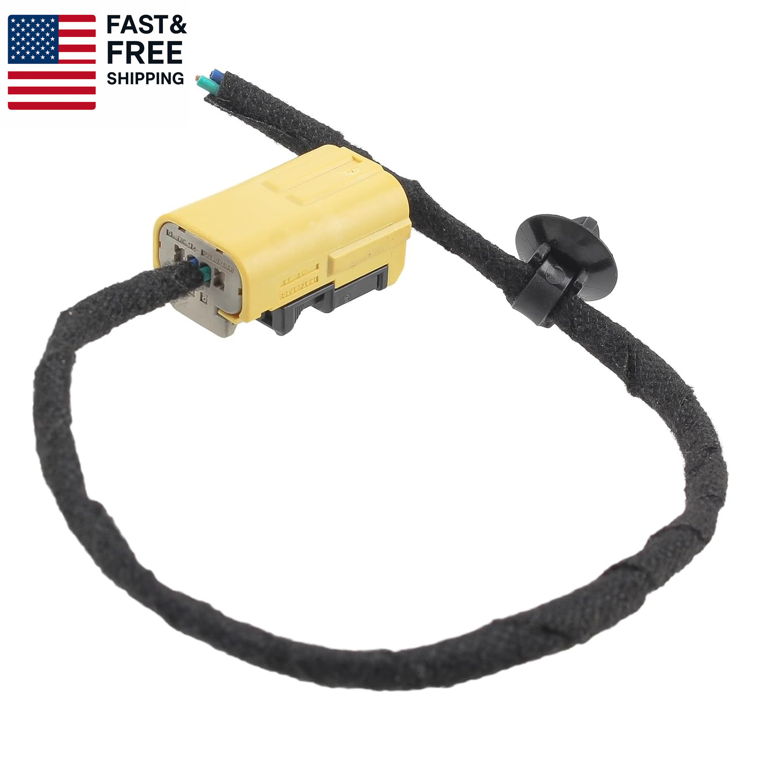 Front Impact Sensor Pigtail Connector Plug Wiring Harness Compatible with Hond