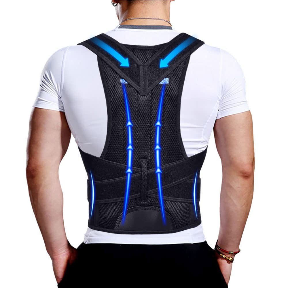 Posture Corrector Back Brace for Men and Women, Version Lumbar Support for…