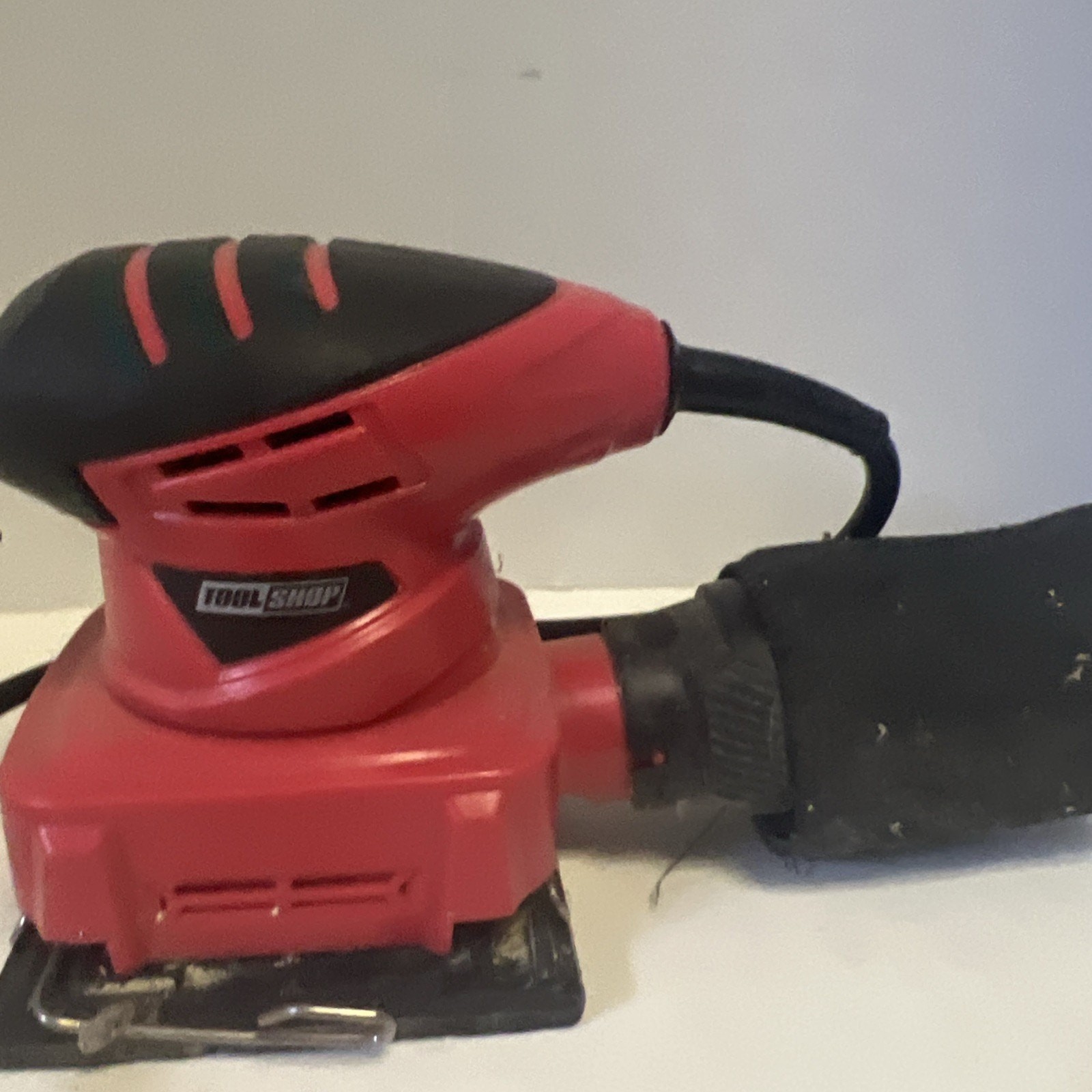 Tool Shop 1/4 Sheet Sander 1.5 Amp 13,000 OPM Hand Sander