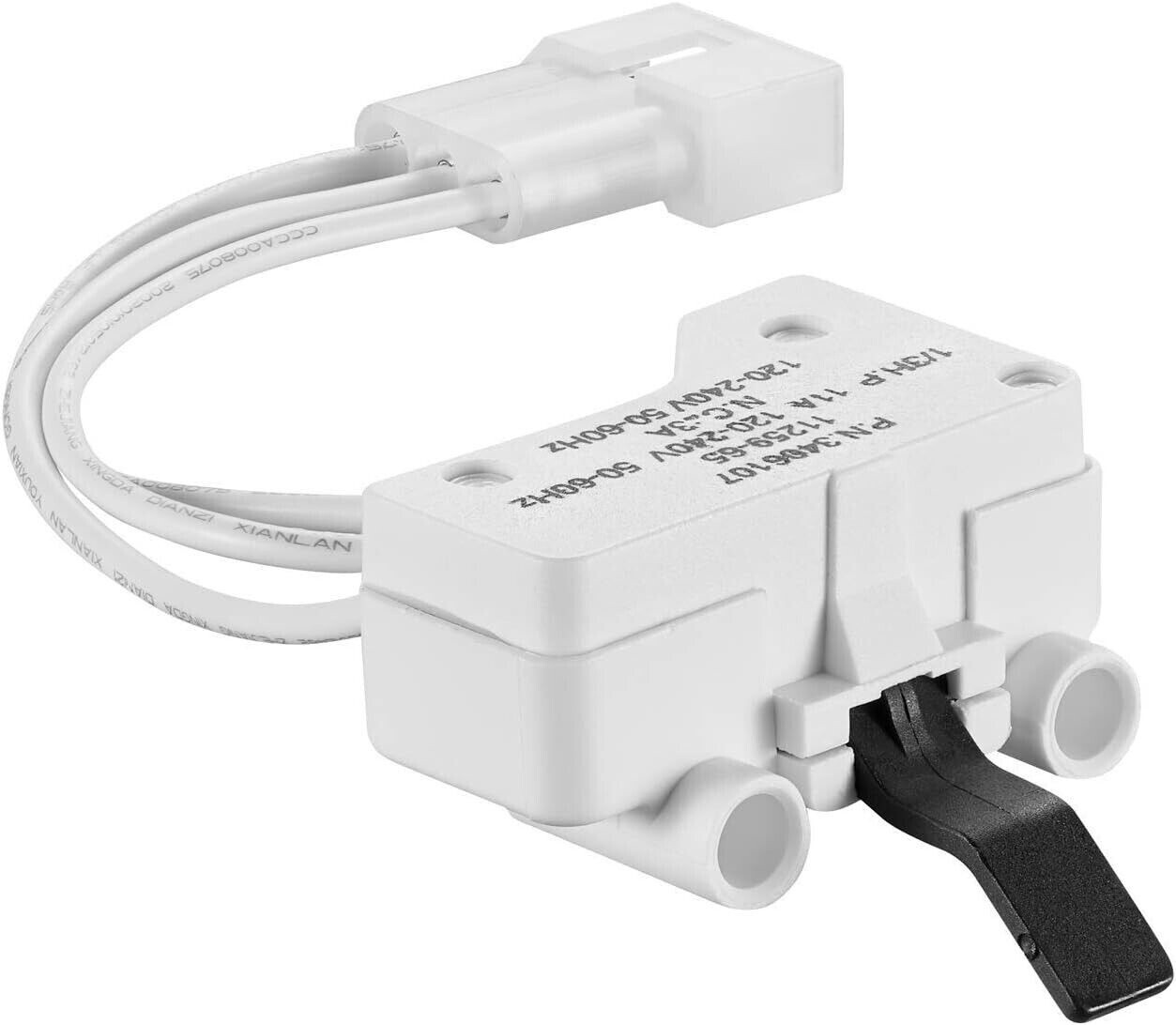 10Pcs 3406107 Dryer Door Switch Kit for Whirlpool Kenmore Maytag 3405100 3405101