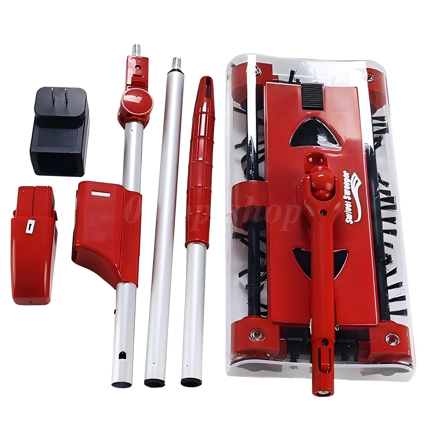 Swivel Sweeper Cordless Vacuum Lightweight 360 Swivel Rechargeable Quad 4000 RPM