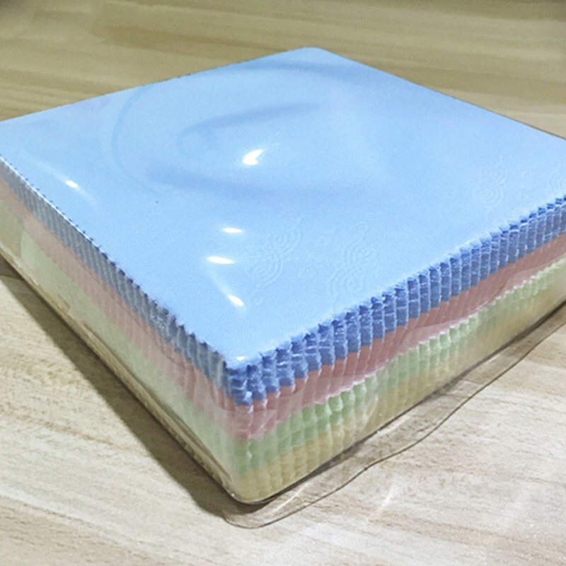 100pcs Microfiber Glasses Cleaning Cloth 5.1″×5.1″ Clean Spectacles Dust Smudges