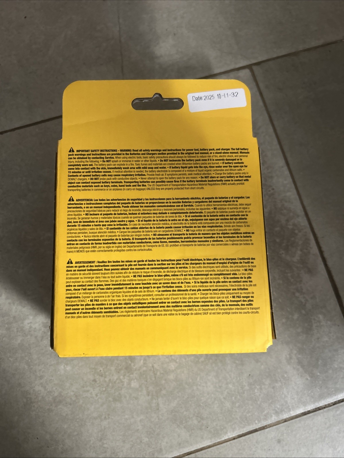DEWALT DCB205-2 20V 5Ah Battery – Pack of 2