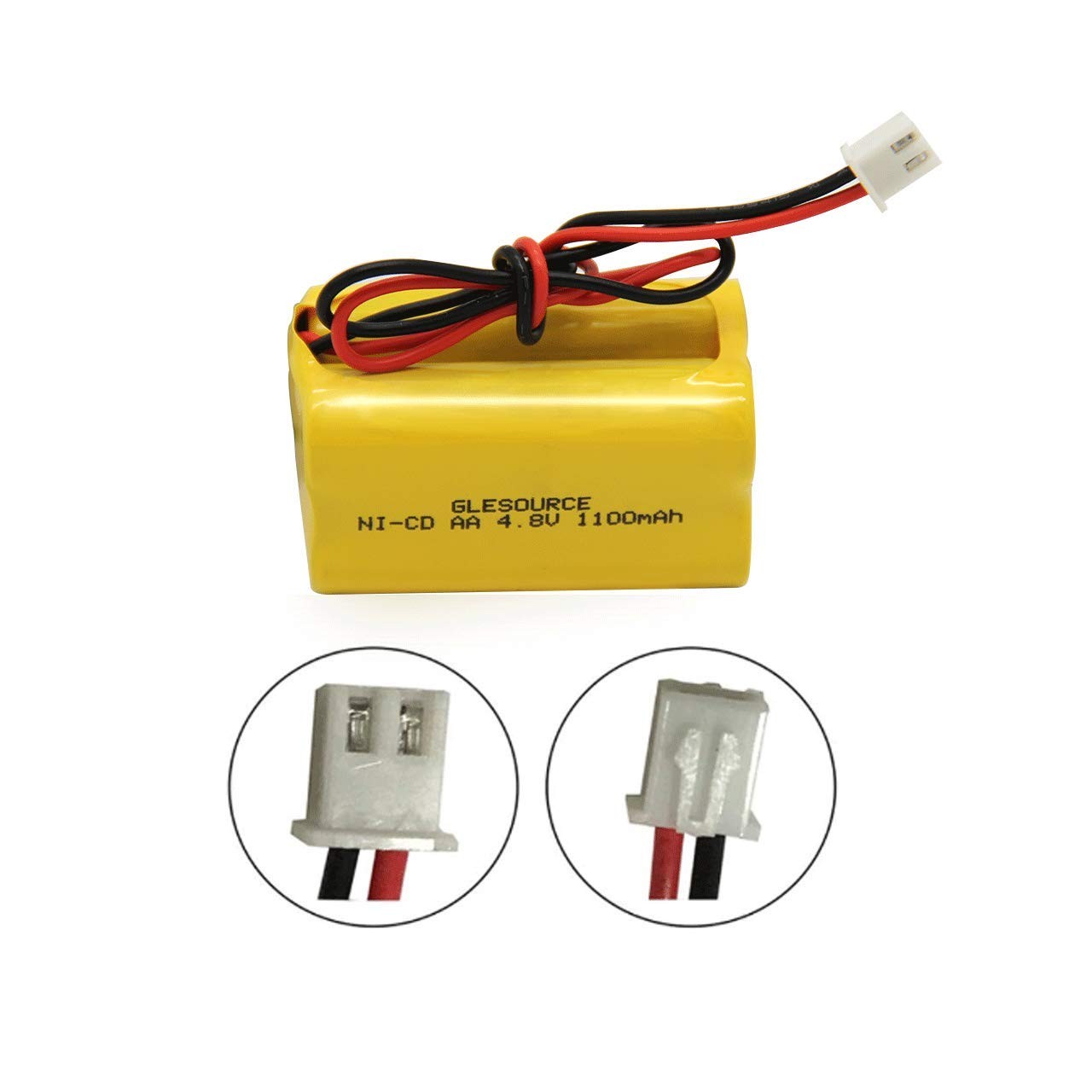 Glesource Bl93Nc487 Bl93Nc484 Baa48R Ni-Cd 4.8V 1100Mah Exit Sign Emergency