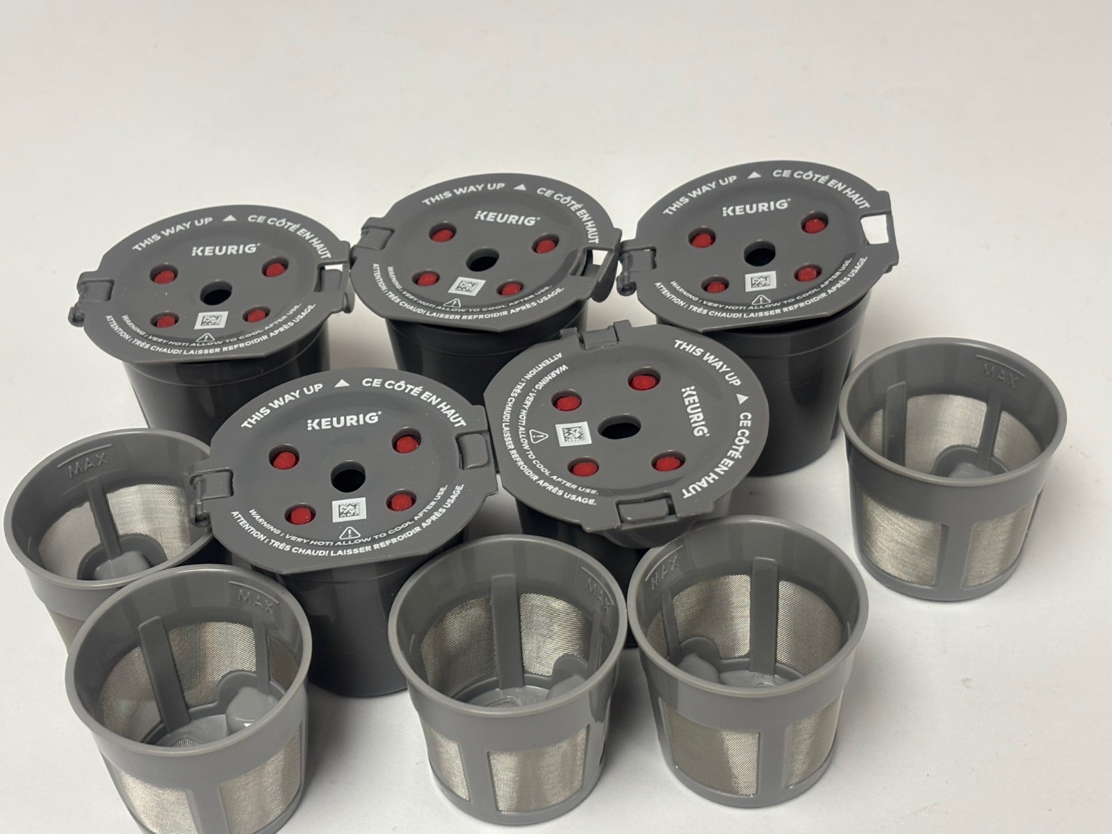 5 PCS KEURIG -Extra My K-Cup Universal Reusable Filter NEW