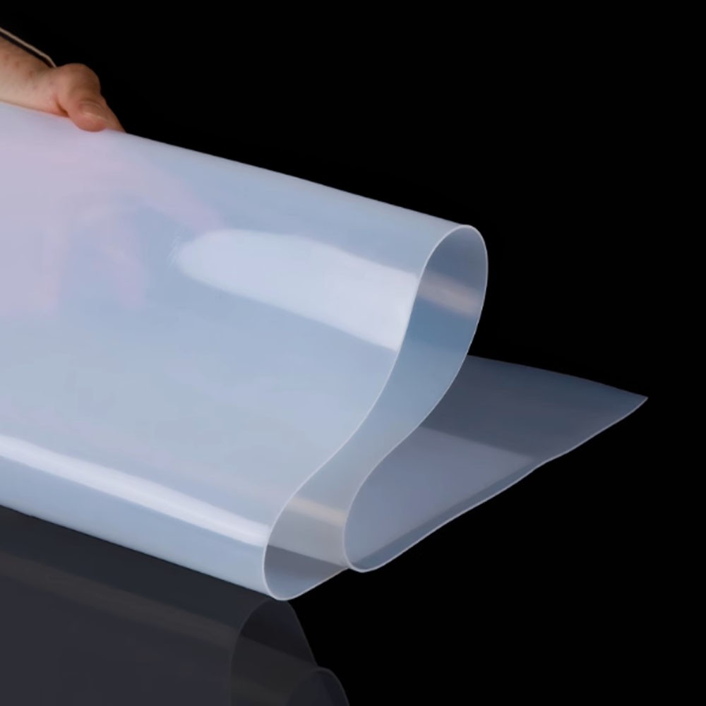 Silicone Sheet 0.1-3mm Thick Clear/White/Black/Red Rubber Gasket Pad Wide 500mm