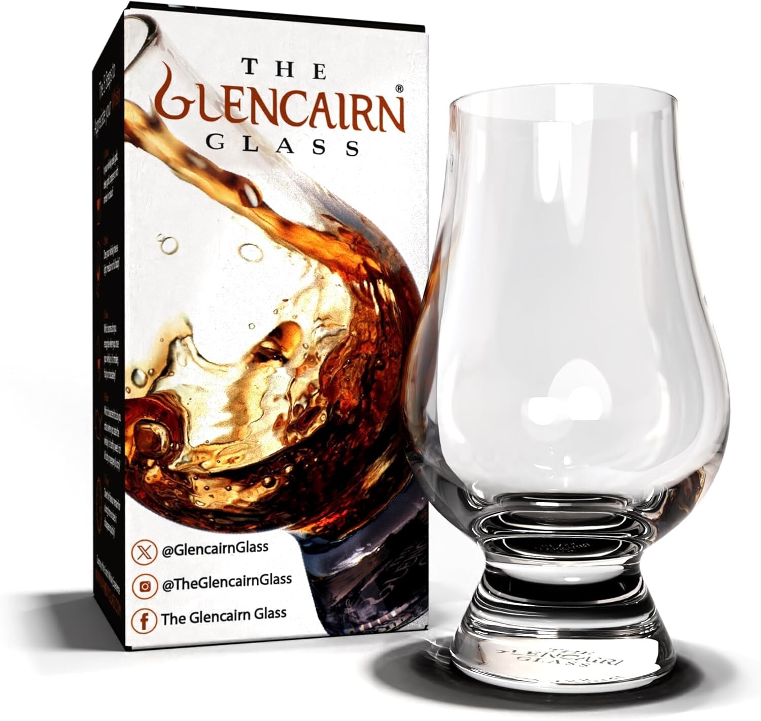 Glencairn Official Whiskey Glass, Set of 1, 2, 4, or 6 Pack – Brand New