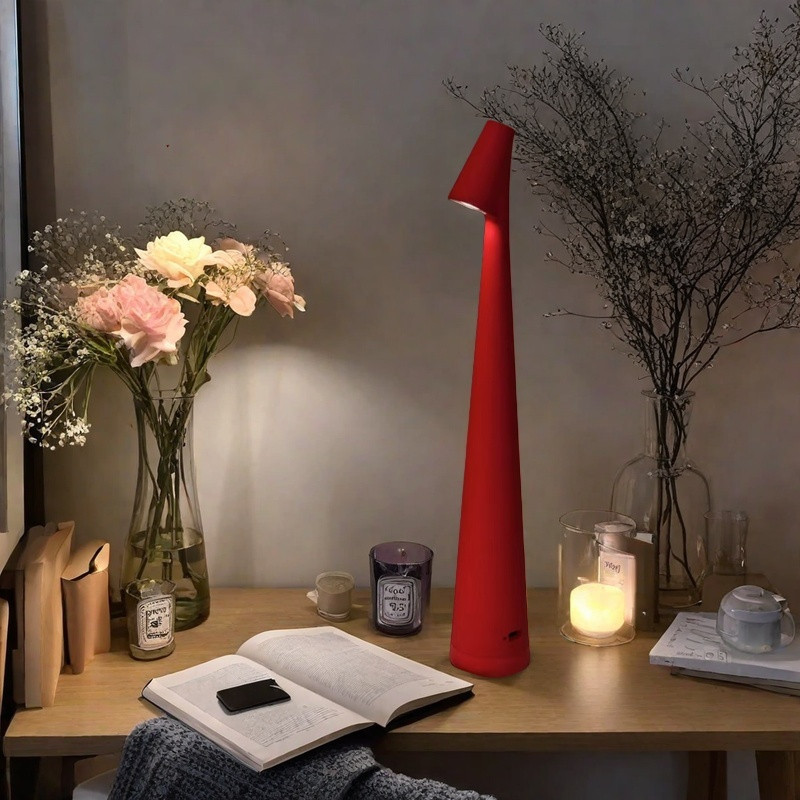 Cordless LED Touch Sensor Table Lamp Rechargeable Dimmable Bar Desk Night Light