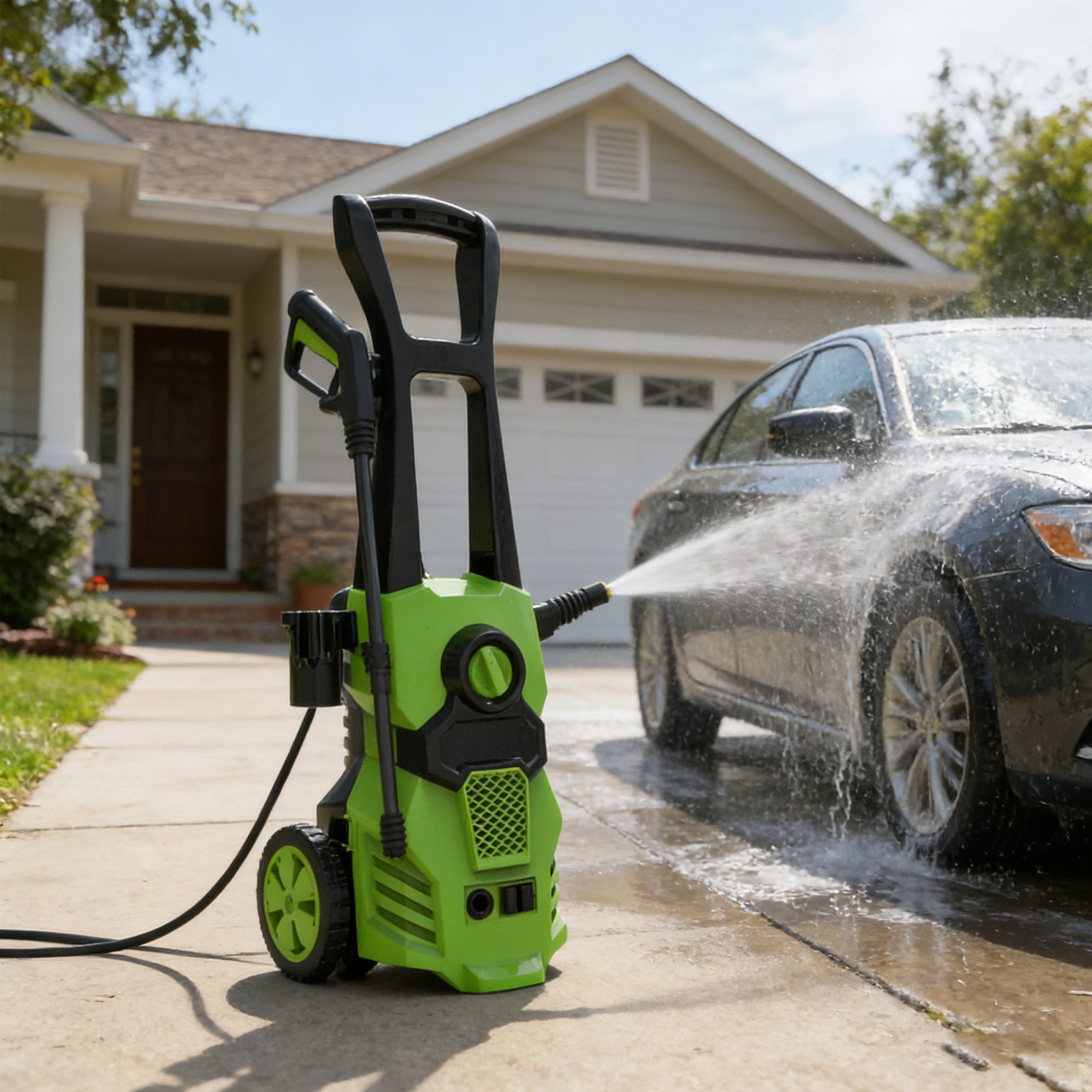 Electric Pressure Washer 4200PSI High Pressure Washer for Cars Fences Home Clean