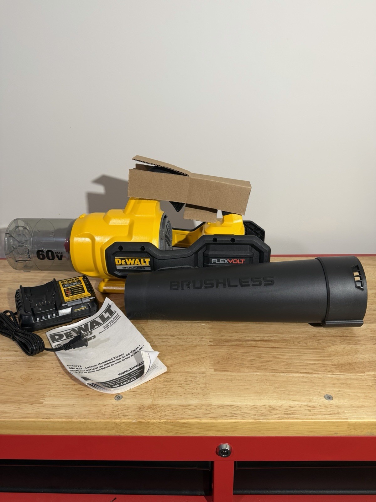 Dewalt 60V Max Flexvolt Axial Handheld Blower (DCBL772) Tool Only