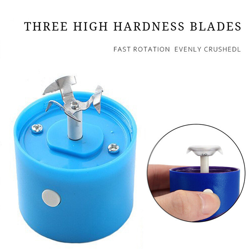 Electric Portable Auto Herb Garlic Grinding Crusher Machine / Rechargeable USB