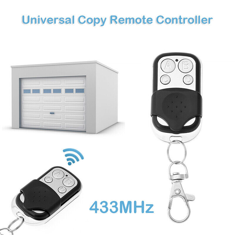 4 X 433MHz Universal Rolling Code Remote Control Fob Gate Garage Door Opener Key