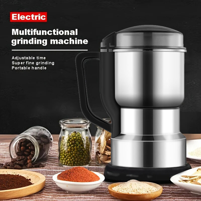 8Blades Electric Coffee Bean Grinder Nut Seed Herb Grind Spice Mill Blender