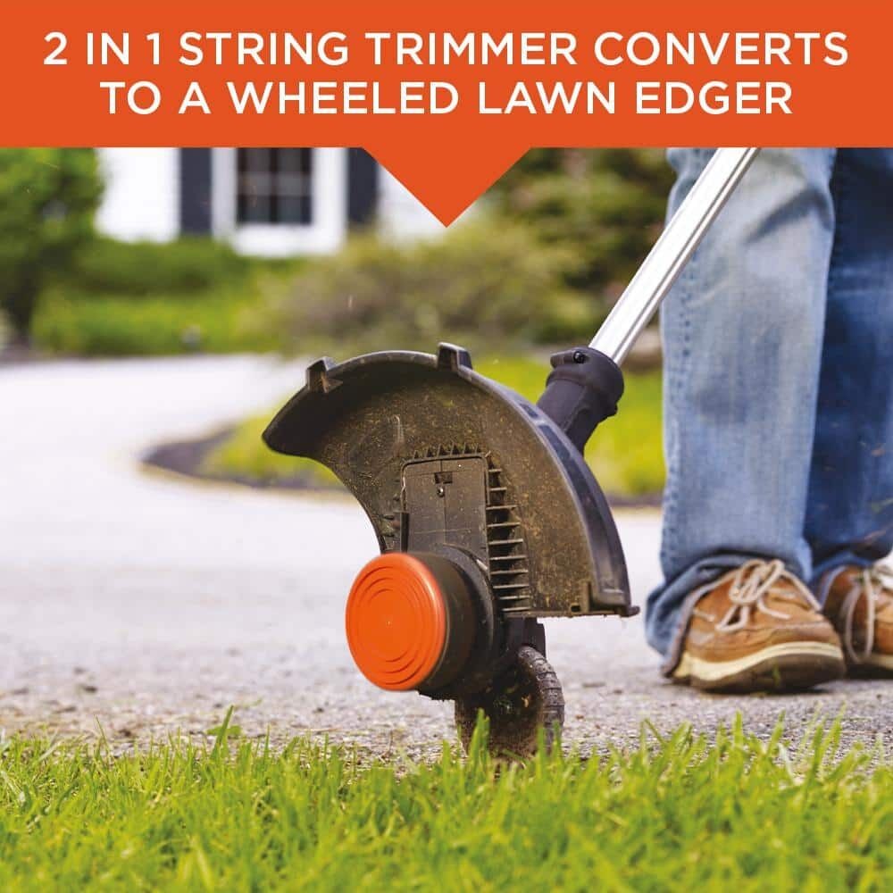 BLACK+DECKER 20V MAX* String Trimmer, 2-Speed, 12-Inch, Cordless – LST522