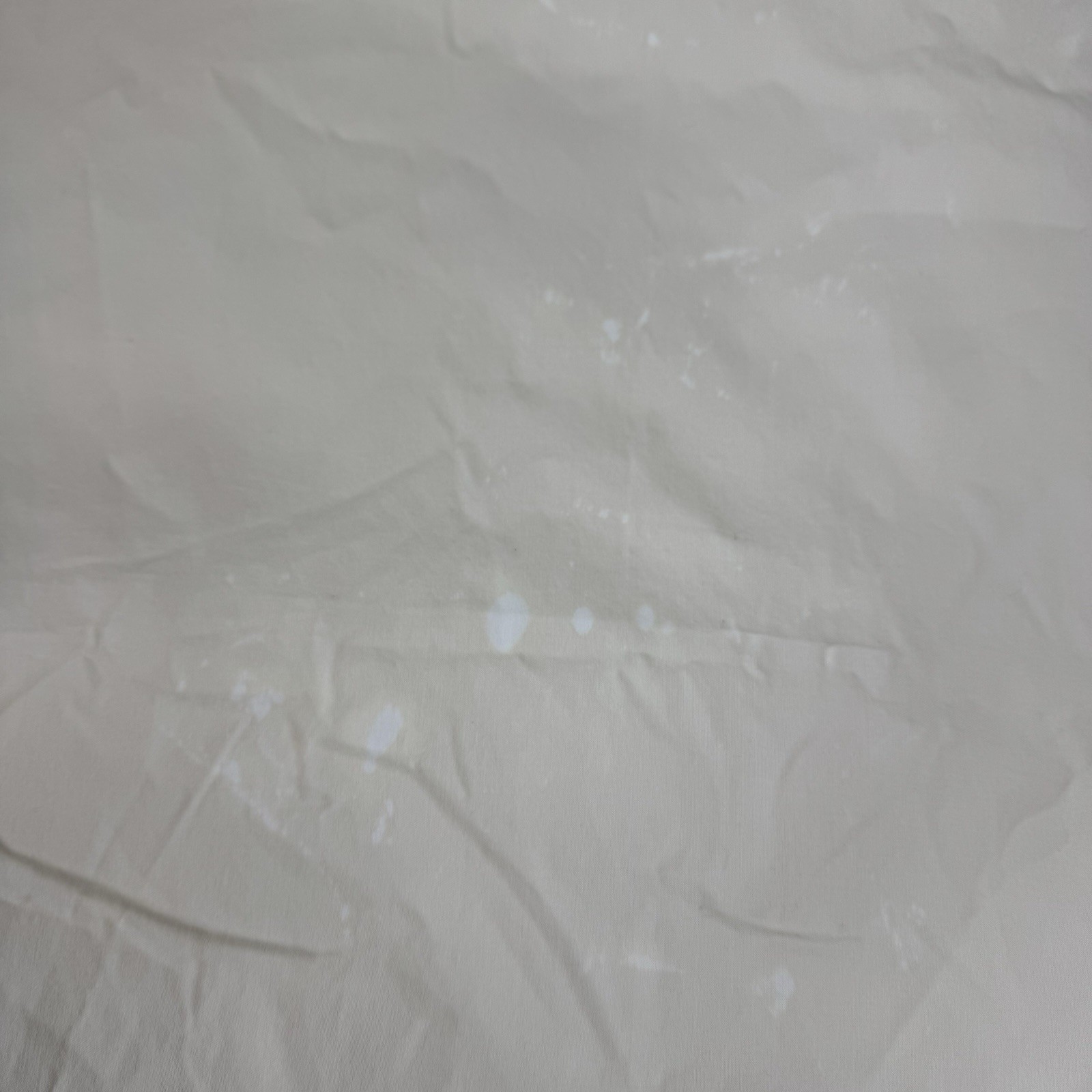 Read Description* Wamsutta Dream Zone Cream King Flat Sheet, Pima Cotton, 750tc