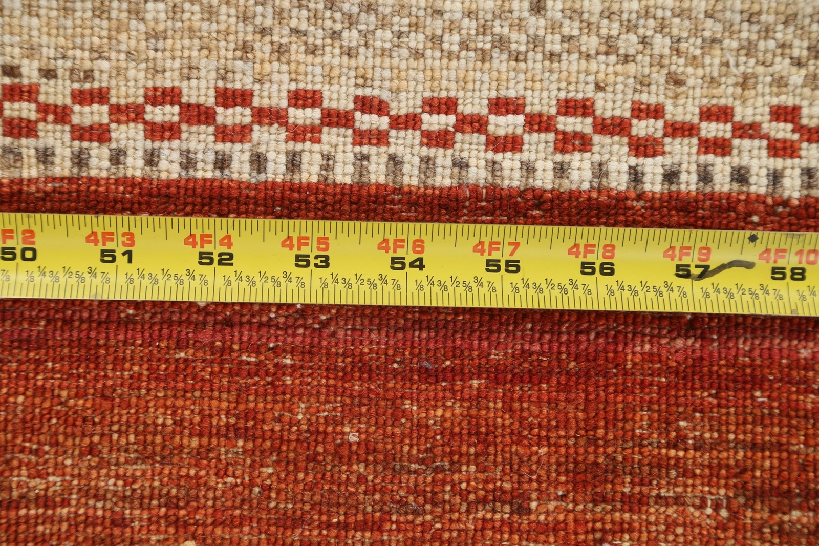 Modern Area Rug 4×6 Hand-knotted Wool Pakistani Oriental Carpet for Any Room