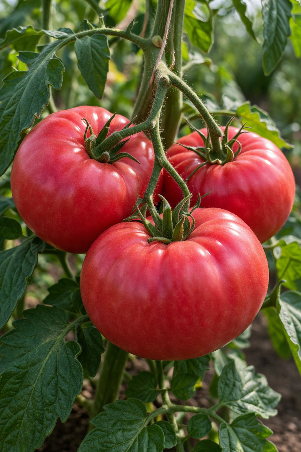 Beefsteak Tomato Seeds Determinate Heirloom Non GMO Large Red Slicing Tomato