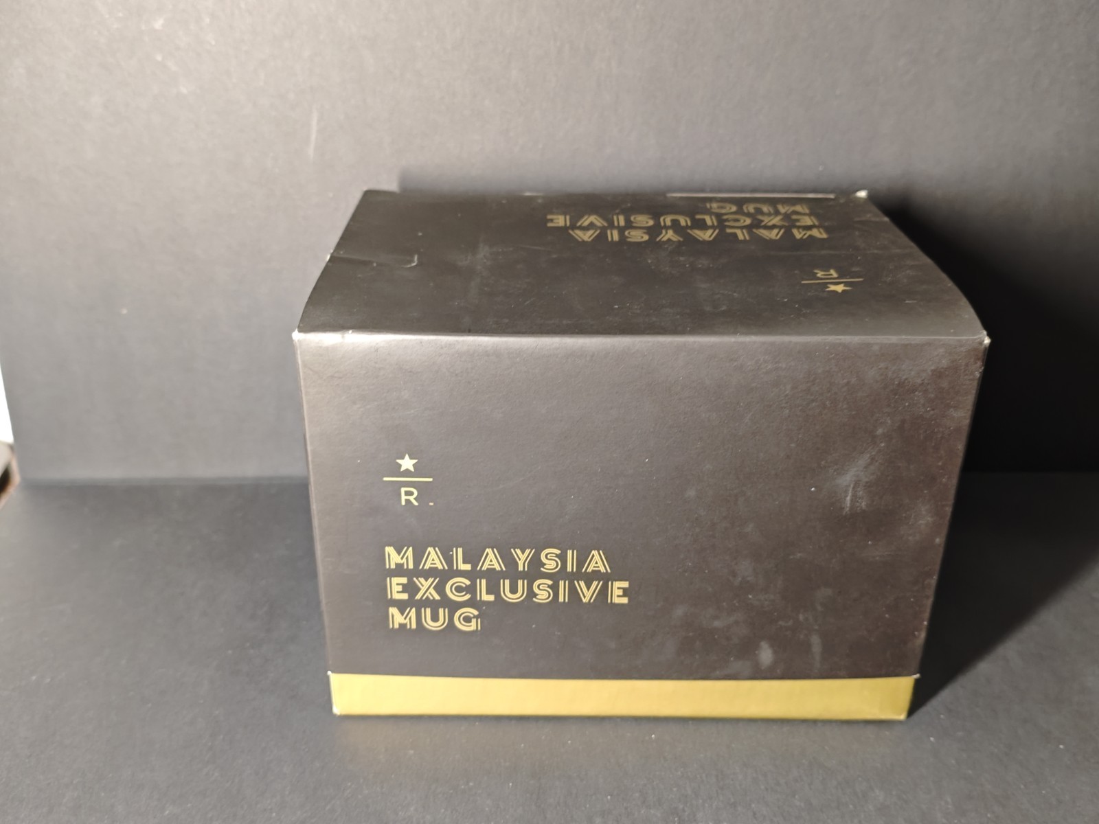 Starbucks Reserve Malaysia Exclusive Mug Johor 16oz 473ml Black Gold