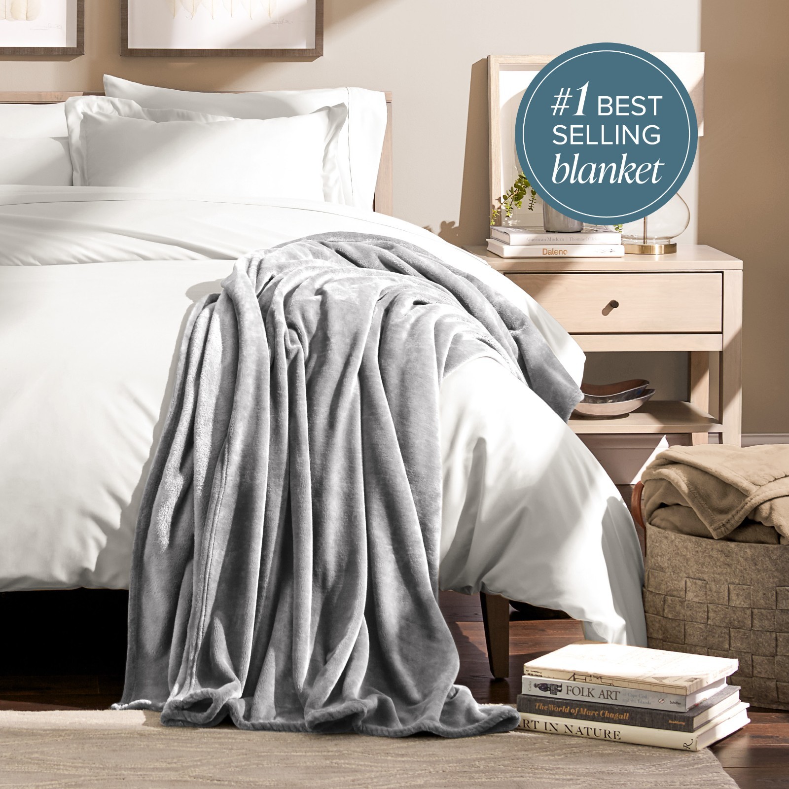 Microplush Premium Ultra Soft Fleece Blanket, Easy Care, Warm & Cozy
