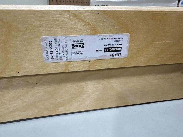 Ikea Luroy Slatted Bed Base for Queen Size – Durable, Supportive, Easy Assembly.