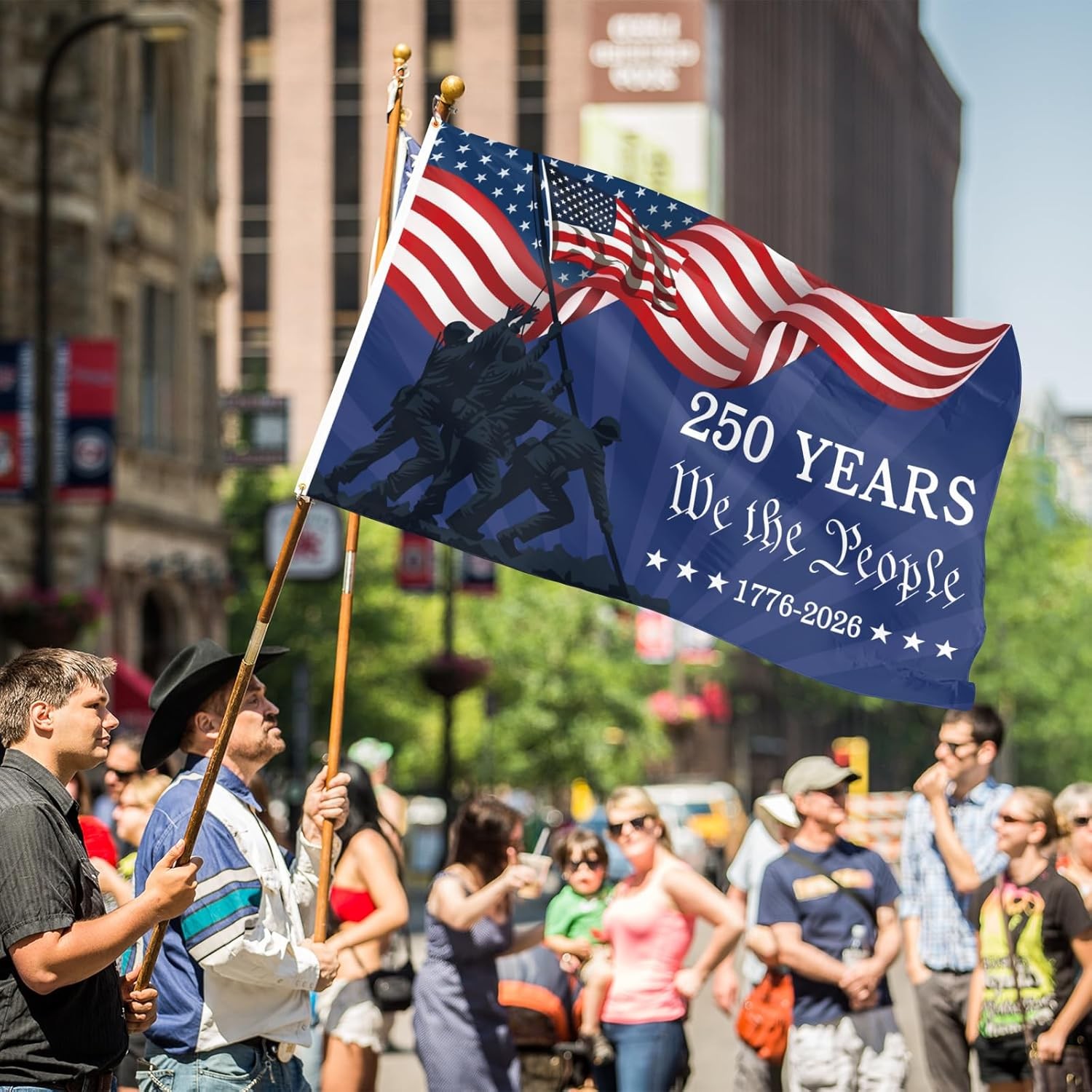 250 Anniversary Flag 3X5 Ft 250 Years Semiquincentennial We the People 1776-2026