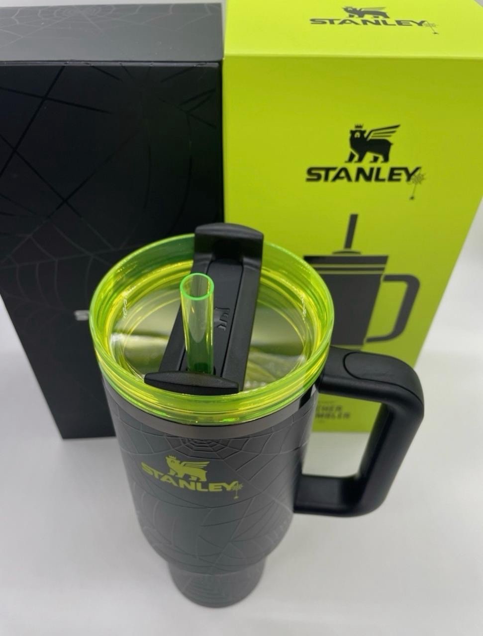 Stanley Halloween Web Glow H2.0 40oz Tumbler Limited Edition- New Fast Shipping