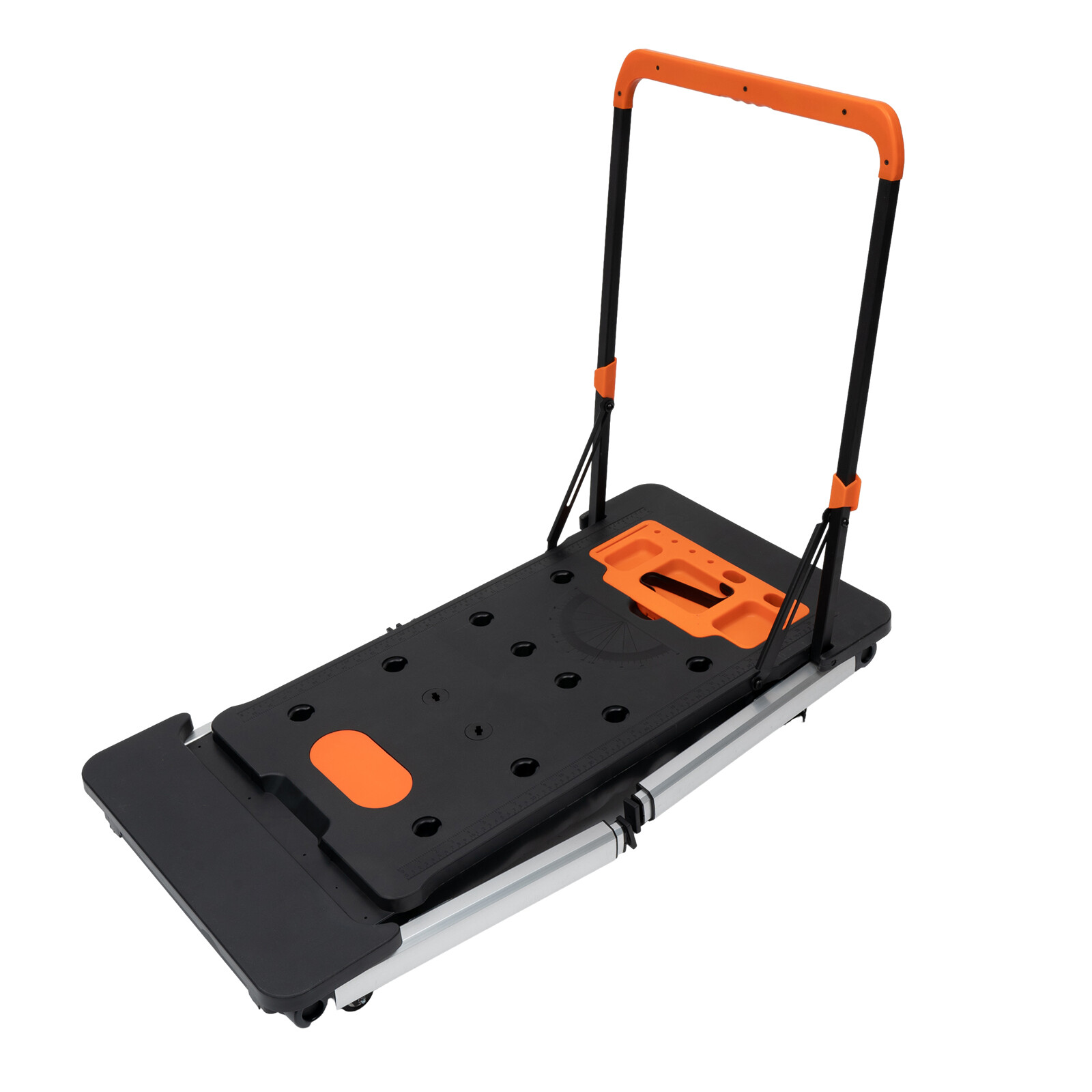 7-in-1 Portable Workbench Folding Sawhorse Work Table 550LBS Capacity 1090x550mm