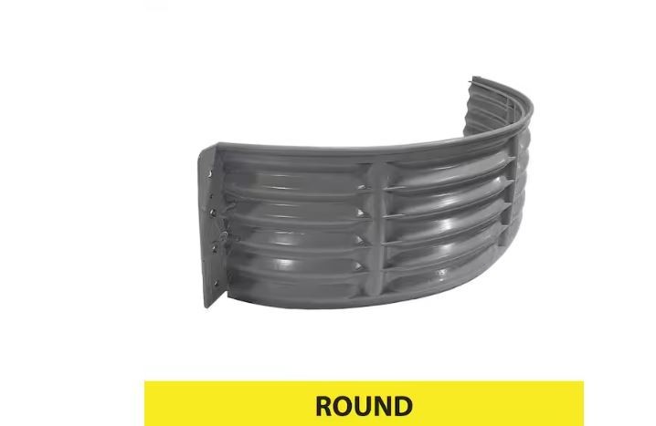 37 In. X 12 In. round Plastic Window Well