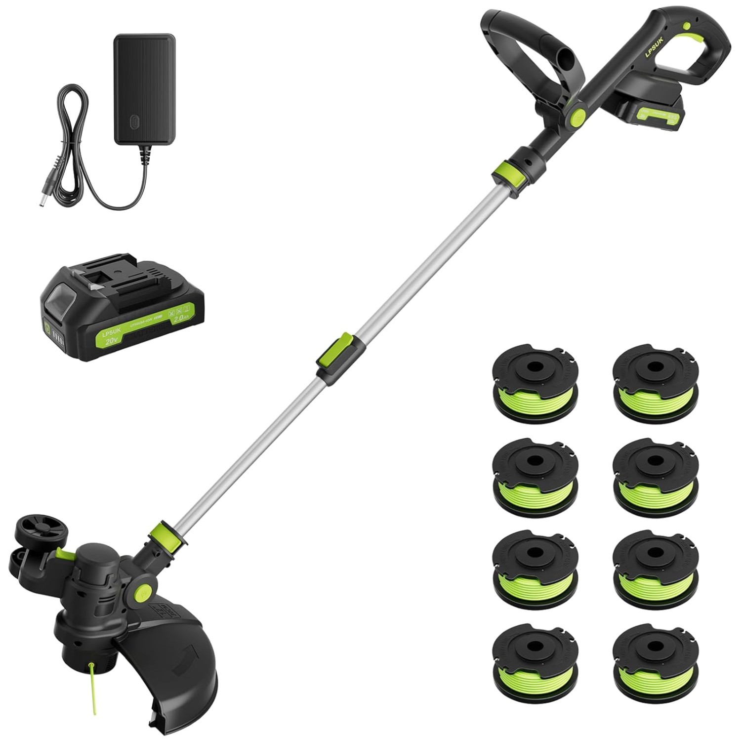 Powerful 8000RPM Grass Trimmer with Fast Charger..